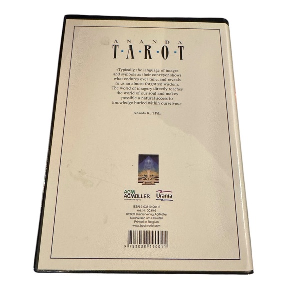 Ananda Tarot Box set Cards & Book LN OOP Rare C2003 - Picture 3 of 5